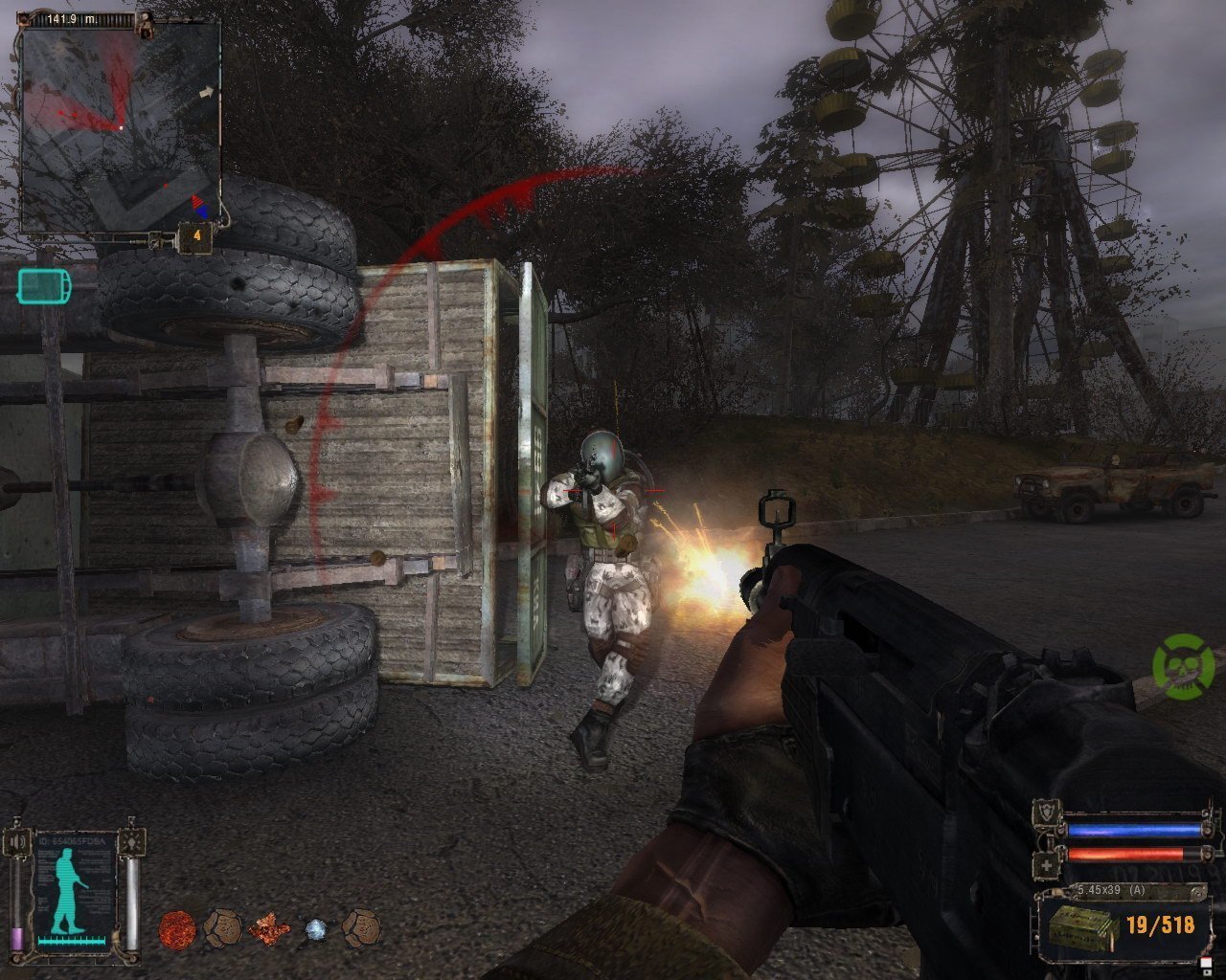 Скриншот S.T.A.L.K.E.R.: Тень Чернобыля RePack от xatab
