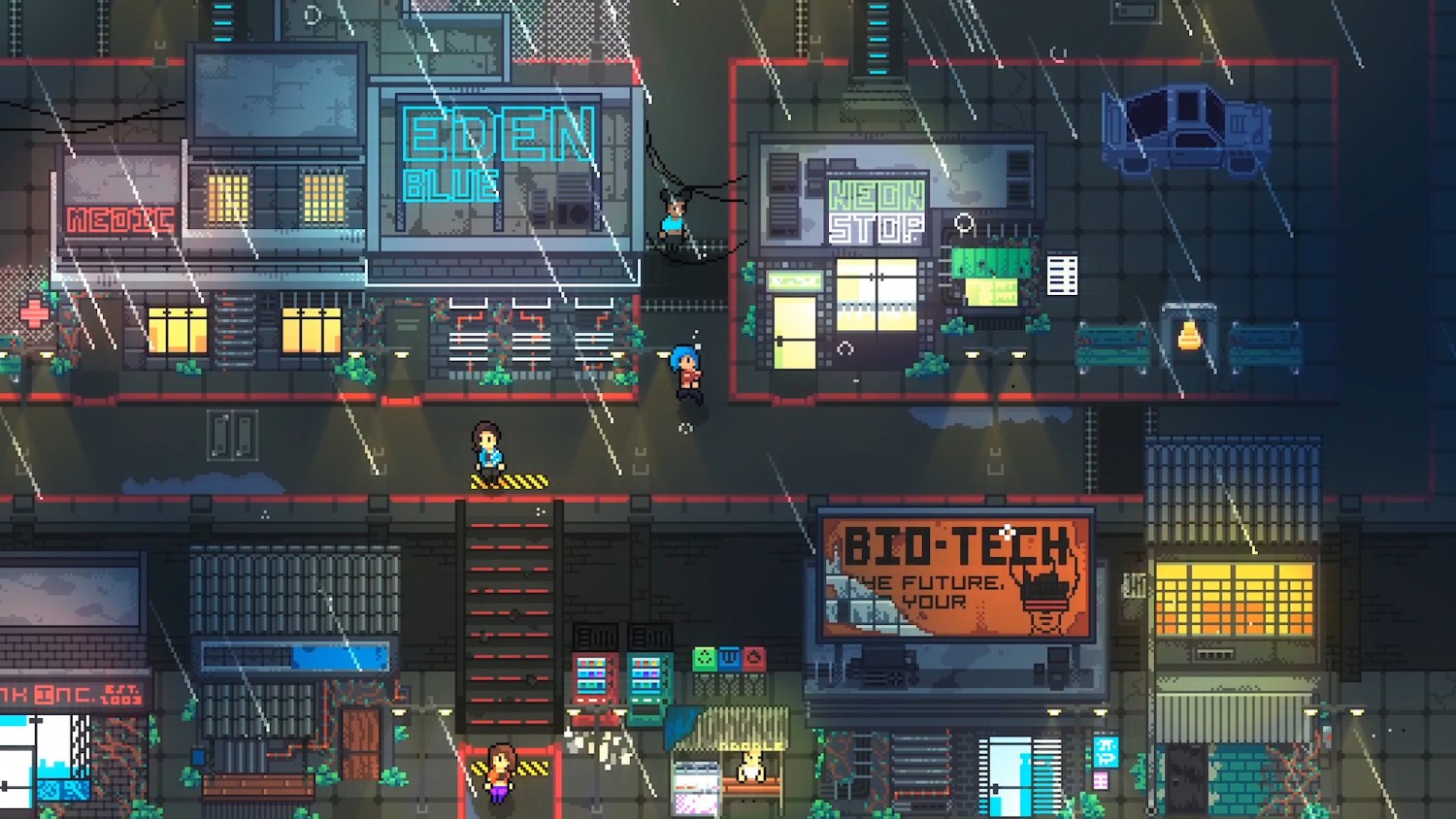 Скриншот Neon Blight (2022) PC | Лицензия